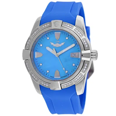 Isw Women's Classic Blue Dial Watch