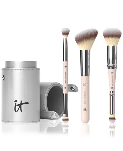 It Cosmetics 4-pc. Celebrate Creative Looks Makeup Brush Set In Set