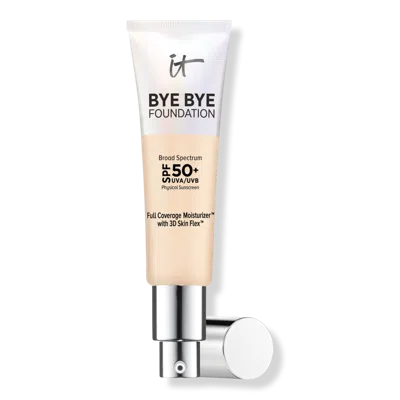 It Cosmetics Bye Bye Foundation Full Coverage Moisturizer With Spf 50+ - Fair Light