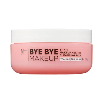 IT COSMETICS BYE BYE MAKEUP 3-IN-1 MAKEUP MELTING CLEANSING BALM 4 OZ / 100 G