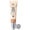 It Cosmetics Cc+ And Nude Glow Lightweight Foundation And Glow Serum With Spf40 32ml (various Shades) - Medium Ta In Medium Tan