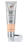 It Cosmetics Cc+ Color Correcting Full Coverage Cream Spf 50+ In Light Neutral