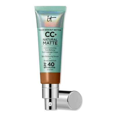 It Cosmetics Cc+ Cream Natural Matte Foundation With Spf 40 - Neutral Rich