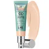 It Cosmetics Cc+ Cream Natural Matte Foundation With Spf 40 Fair 1.08 oz / 32 ml In Fair