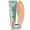 It Cosmetics Cc+ Cream Natural Matte Foundation With Spf 40 Medium 1.08 oz / 32 ml In Medium