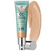 It Cosmetics Cc+ Cream Natural Matte Foundation With Spf 40 Neutral Tan 1.08 oz / 32 ml In Neutral Tan