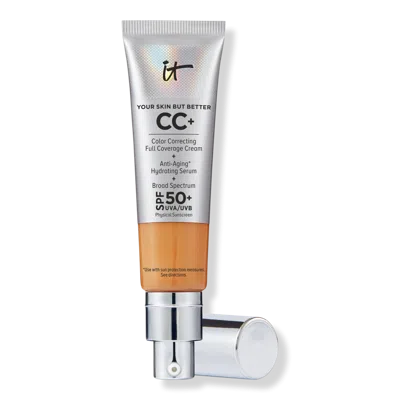 It Cosmetics Cc+ Cream With Spf 50+ - Tan In Brown