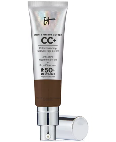 It Cosmetics Cc+ Cream With Spf 50+ In Deep Cool