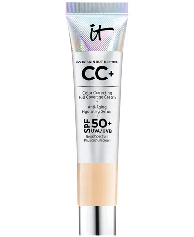 It Cosmetics Cc+ Cream With Spf 50+ Travel Size In Fair Light