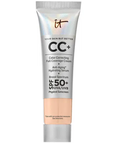 It Cosmetics Cc+ Cream With Spf 50+ Travel Size In Neutral
