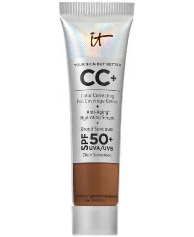 It Cosmetics Cc+ Cream With Spf 50+ Travel Size In Neutral Rich