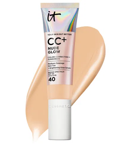 It Cosmetics Cc+ Nude Glow Lightweight Foundation + Glow Serum Spf 40