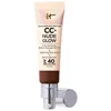 It Cosmetics Cc+ Nude Glow Lightweight Foundation + Glow Serum With Spf 40 And Niacinamide Deep Bronze 1.1 oz / 3 In Deep Bronze