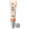 It Cosmetics Cc+ Nude Glow Lightweight Foundation + Glow Serum With Spf 40 And Niacinamide Medium Tan 1.1 oz / 32 In Medium Tan