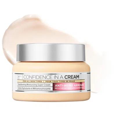 IT COSMETICS CONFIDENCE IN A CREAM ANTI-AGING HYDRATING MOISTURIZER 4 OZ / 120 ML
