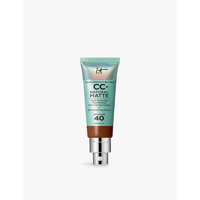 It Cosmetics Deep Your Skin But Better Natural Matte Spf 40 Cc+ Foundation 32ml