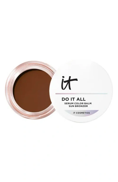 It Cosmetics Do It All Serum Color Balm Sun Cream Bronzer