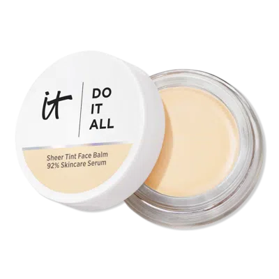 It Cosmetics Do It All Sheer Tint Face Balm - 120 In Green