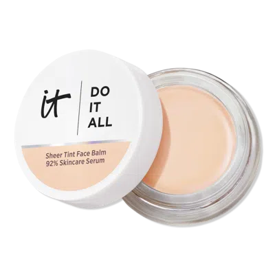It Cosmetics Do It All Sheer Tint Face Balm - 125 In Green