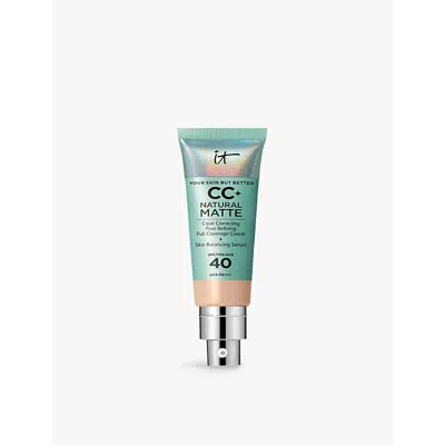 It Cosmetics Fair Light Your Skin But Better Natural Matte Spf 40 Cc+ Foundation 32ml