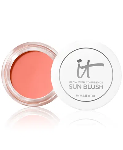 It Cosmetics Glow With Confidence Sun Cream Blush In Sun Blossom