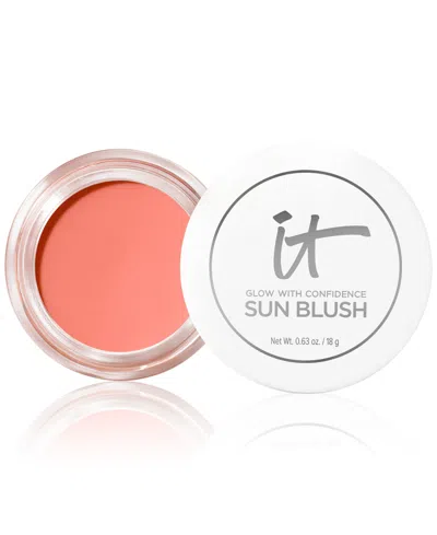 It Cosmetics Glow With Confidence Sun Cream Blush In White