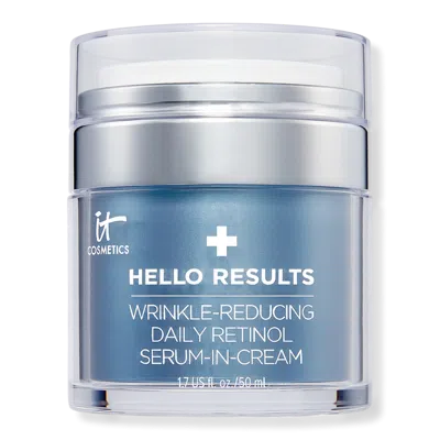 It Cosmetics Hello Results Wrinkle-reducing Daily Retinol Serum-in-cream - 1.7 oz