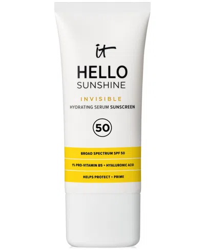 It Cosmetics Hello Sunshine Invisible Face Sunscreen Spf 50 In ml Fg