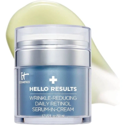 It Cosmetics Ladies Hello Results Retinol Serum In Cream 1.7 oz Skin Care 3605972298522 In White
