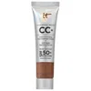 It Cosmetics Mini Cc+ Cream Full Coverage Color Correcting Foundation With Spf 50+ Deep Honey 0.4 oz / 23 ml In Deep Honey