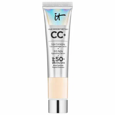It Cosmetics Mini Cc+ Cream Full Coverage Color Correcting Foundation With Spf 50+ Fair 0.4 oz / 12 ml