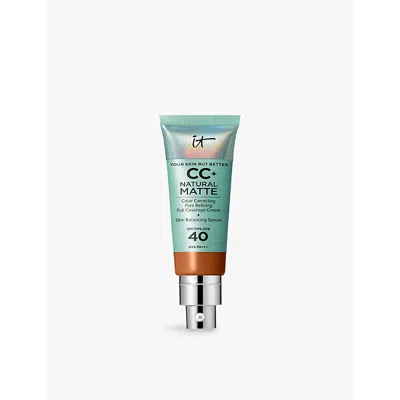It Cosmetics Rich Cool Your Skin But Better Natural Matte Spf 40 Cc+ Foundation 32ml