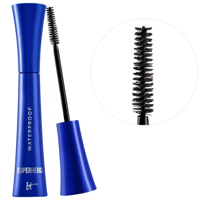 IT COSMETICS SUPERHERO VOLUMIZING WATERPROOF MASCARA 0.03 OZ / 9 ML