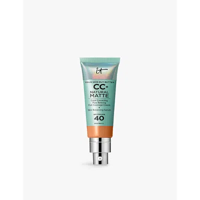 It Cosmetics Tan Cool Your Skin But Better Natural Matte Spf 40 Cc+ Foundation 32ml