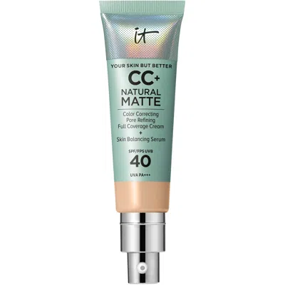 It Cosmetics Your Skin But Better Cc+ Natural Matte 32 ml (various Shades) - Light Medium In White