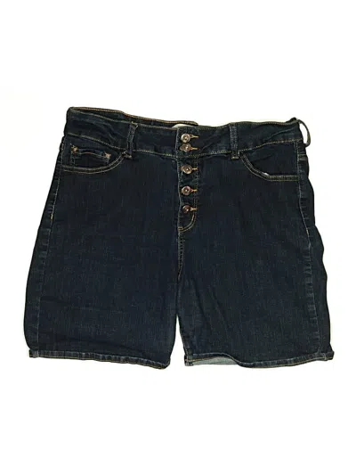 Pre-owned It Denim Shorts In Blue