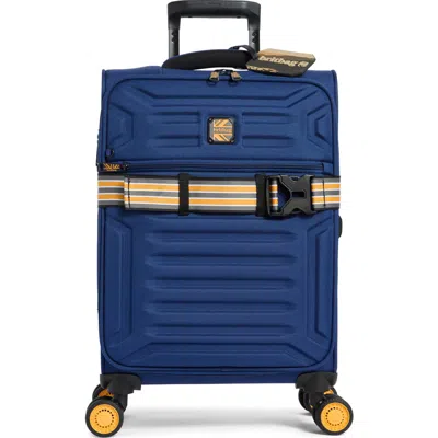 It Luggage Azerly 21-inch Softside Carry-on Luggage In Blue