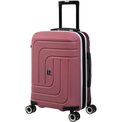 It Luggage Convolved Two-tone 19" Spinner Suitcase In Pink