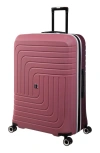 It Luggage Convolved Two-tone 31" Spinner Suitcase In Muted Pink/ Port