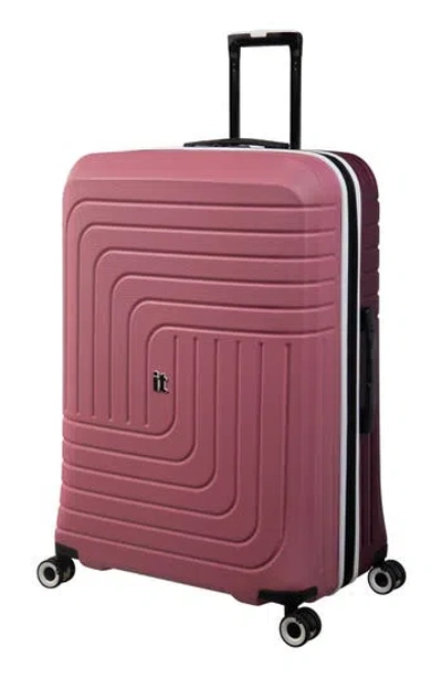 It Luggage Convolved Two-tone 31" Spinner Suitcase In Pink