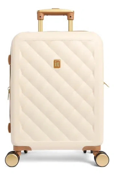 It Luggage Cushion Lux 21-inch Carry-on Luggage In Pink