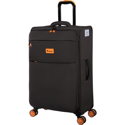 It Luggage Eco Icon 27" Softshell Spinner Suitcase In Brown