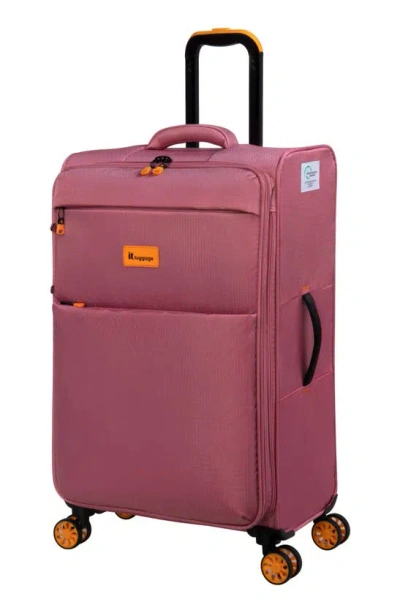 It Luggage Eco Icon 27" Spinner Suitcase In Muted Pink Almond Trim