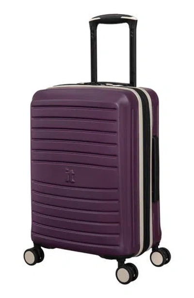 It Luggage Eco-protect 21-inch Hardside Carry-on Spinner In Purple