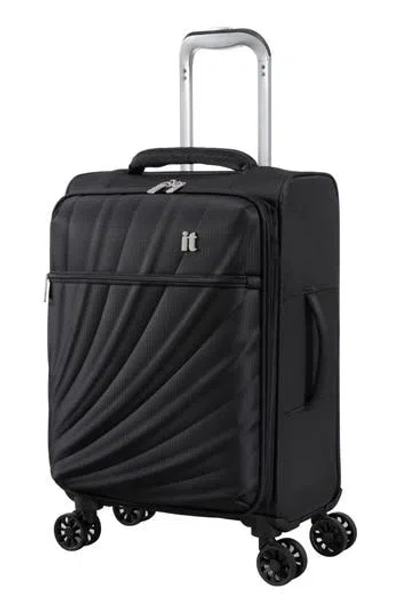 It Luggage Eco-shore 21-inch Softside Carry-on Luggage In Black