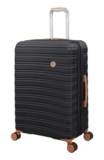 It Luggage Fusional 31-inch Expandable Hardshell Suitcase In Black