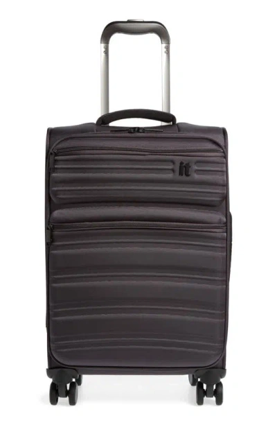 It Luggage Fusional Magnet 22-inch Spinner Carry-on In Black
