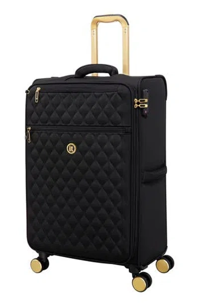 It Luggage Glimmering 27-inch Softside Spinner Luggage In Black