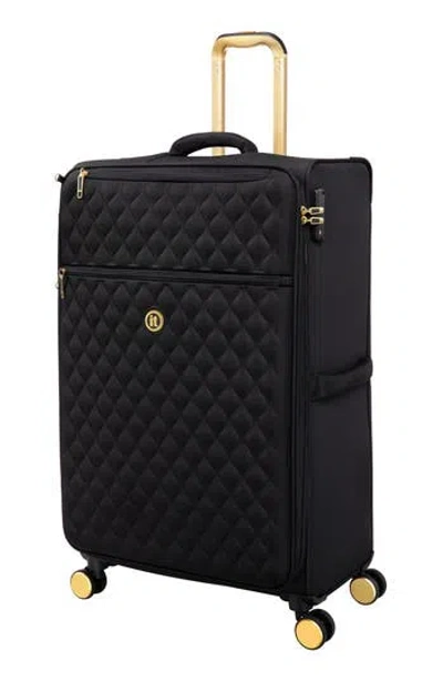 It Luggage Glimmering 31-inch Softside Spinner Luggage In Black