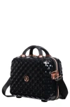 It Luggage Glitzy 14-inch Hardside Vanity Case In Black